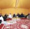 الداخلية تنظم حملة توعوية للمخيمين في روضة راشد