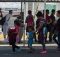 ‘I was forced to leave’: Central American caravan enters Mexico
