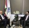 وزير المالية اللبناني يجتمع مع سفير قطر