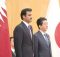 صاحب السمو ورئيس وزراء اليابان يبحثان توطيد التعاون الثنائي