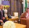 ملك السعودية وولي عهده يلتقيان حفتر في الرياض
