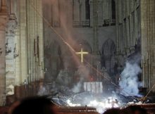 Paris’ Notre Dame cathedral ‘saved, preserved’ after massive fire