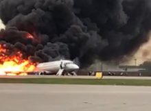 At least 40 killed after Russian plane catches fire