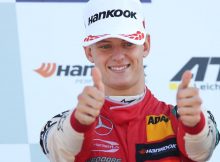 Son of racing legend Schumacher makes F1 test debut