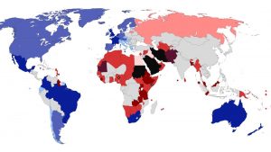 Where being gay is illegal around world