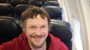 This man was the only passenger on a Boeing 737