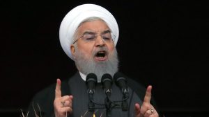 Iran’s Hassan Rouhani urges regional powers to ‘unite against US’