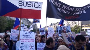 Protests grow against authoritarian slide in Czech Republic