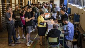 Europe Election polls: High turnout and a changed chamber